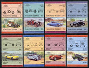 Tuvalu - Nukufetau 1985 Cars #2 (Leaders of the World) set of 16 unmounted mint