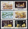 Match Box Labels - complete set of 6 early Locomotives superb unused condition (Vermom Match)