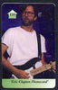 Telephone Card - Eric Clapton £10 phone card showing EC playing guitar at mike