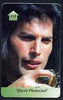 Telephone Card - Queen £10 phone card #3 showing Freddie Mercury