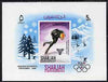 Sharjah 1968 Grenoble Winter Olympics 5r imperf m/sheet (Speed Skating) unmounted mint Mi BL 31