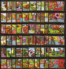 Match Box Labels - complete set of 60 Red Tulip Temples superb unused condition (Chinese Tin Wah Match Co)