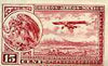 Mexico 1929 Farman F.190 (plus Eagle with Snake on Cactus) 15c red (upr wmk) unmounted mint SG 478*