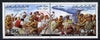 Libya 1981 Battle of El Khoms se-tenant pair from Battles set unmounted mint, SG 1039-40