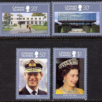 Cayman Islands 1983 Royal Visit set of 4 unmounted mint, SG 569-72