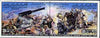 Libya 1980 Battle of Fundugh al-Shibani se-tenant pair from Battles set unmounted mint SG 988-89