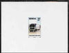 Senegal 1996 Truck 25f from Dakar Rally set, deluxe sheet on thin card