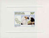 Senegal 1997 Eagle 30f from National Park set, deluxe sheet on sunken glossy card