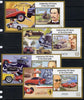 St Vincent 1987 Centenary of Motoring (with Designers) set of 4 m/sheets unmounted mint SG MS 1089