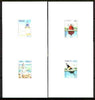 Senegal 1998 Lighthouses complete set of 4 in deluxe sheets on card as SG 1524-27 unmounted mint
