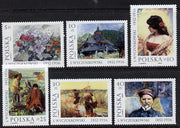 Poland 1987 Leon Wyczolkowski Artist set of 6 unmounted mint (SG 3095-3100)