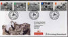 Great Britain 1996 European Football Championship set of 5 on illustrated cover with special Evening Standard 'Wembley' first day cancel