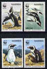 Namibia 1997 WWF - Endangered Species - Penguins set of 4 unmounted mint, SG 713-16*