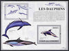Comoro Islands 2009 Dolphins perf m/sheet unmounted mint