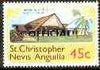 St Kitts-Nevis 1980 Hotel & Golf Course 45c opt'd OFFICIAL unmounted mint SG O4