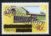 Nevis 1980 Technical College 10c from opt'd def set, additionally opt'd SPECIMEN, as SG 38 unmounted mint