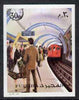Fujeira 1972 Underground Train 30dh from Transport imperf set unmounted mint, Mi 1289B*