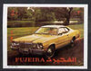 Fujeira 1972 Car 2R from Transport imperf set unmounted mint, Mi 1292B*