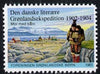 Cinderella - Greenland 1983 label commemorating the 1903-04 Den danske Expedition showing Mor Med barn base camp unmounted mint*