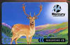 Telephone Card - Mercury £5 'phone card showing Deer