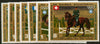 Equatorial Guinea 1972 Munich Olympics (5th series) 3-Day Eventing perf set of 7 unmounted mint, Mi 126-32