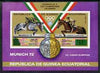 Equatorial Guinea 1972 Munich Olympics (5th series) 3-Day Eventing imperf m/sheet unmounted mint, Mi BL 20