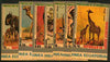Equatorial Guinea 1974 African Animals imperf set of 7 on yellow paper unmounted mint, Mi A9475-81