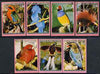Equatorial Guinea 1974 Australian Birds imperf set of 7 unmounted mint (between Mi A483-96)*