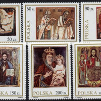 Poland 1989 Icons (1st series) set of 6 unmounted mint, SG 3267-72