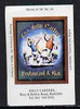 Match Box Labels - Jolly Carters (No.16 from a series of 18 Pub signs) very fine unused condition (Lanchester Taverns)