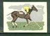 Match Box Labels - Polo Player from a Swedish set produced about 1912