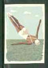 Match Box Labels - Diver (Female) from a Swedish set produced about 1912