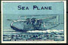 Match Box Labels - Sea Plane (Empire Flying Boat) dozen size outer label by Gem Match Works, Sivakasi (India)