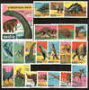 Match Box Labels -,Complete set of 20 + 1 Prehistoric Animals (Eurotrip produced in 1966)