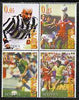 Gagauzia Republic 1998 Football complete perf set of 4 unmounted mint