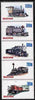 Maxcivan 1998 Locomotives complete perf set of 5 unmounted mint