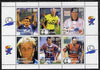 Tatarstan Republic 1999 France '98 Football Championships complete perf set of 6 unmounted mint