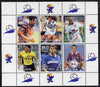 Koriakia Republic 1999 France '98 Football Championships complete perf set of 6 values unmounted mint