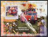 Mozambique 2009 History of Transport - Fire Engines perf m/sheet unmounted mint