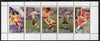 Buriatia Republic 1999 Football perf sheetlet containing complete set of 5 unmounted mint