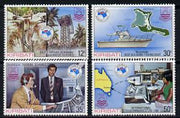 Kiribati 1984 'Ausipex' Stamp Exhibition set of 4 (SG 224-7) unmounted mint