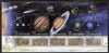 North Korea 1992 The Solar System sheetlet containing set of 5 very fine cto used, SG N31691