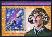 Equatorial Guinea 1974 500th Anniversary of Copernicus perf m/sheet very fine cto used, Mi BL 93