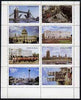 Oman 1977 Silver Jubilee perf set of 8 values (London Scenes) unmounted mint