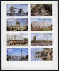 Oman 1977 Silver Jubilee imperf set of 8 values (London Scenes) unmounted mint