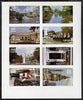 Iso - Sweden 1977 Silver Jubilee imperf set of 8 values (London Scenes) unmounted mint