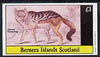 Bernera 1982 Wild Dog (Painted Thous Dog) imperf souvenir sheet (£1 value) unmounted mint