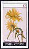 Staffa 1982 Flowers #17 (Maximillian's Sunflower) imperf,souvenir sheet (£1 value) unmounted mint