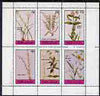 Staffa 1982 Flowers #18 (Amaryllis, Spleenwort,Meadow Beauty, etc) perf set of 6 values (15p to 75p) unmounted mint