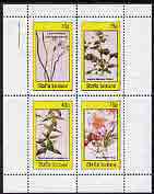 Staffa 1982 Flowers #20 (Hyacinth, Monkey Flower, etc) perf,set of 4 values (10p to 75p) unmounted mint